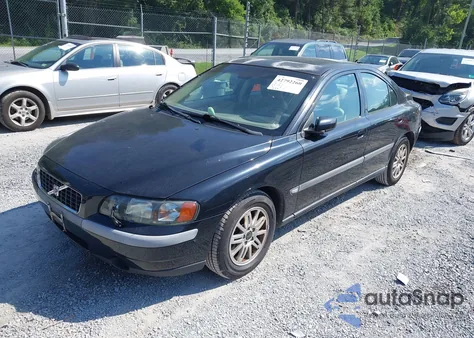 2004 Volvo S60 2.4 из США, поврежденный, VIN YV1RS61T342352457